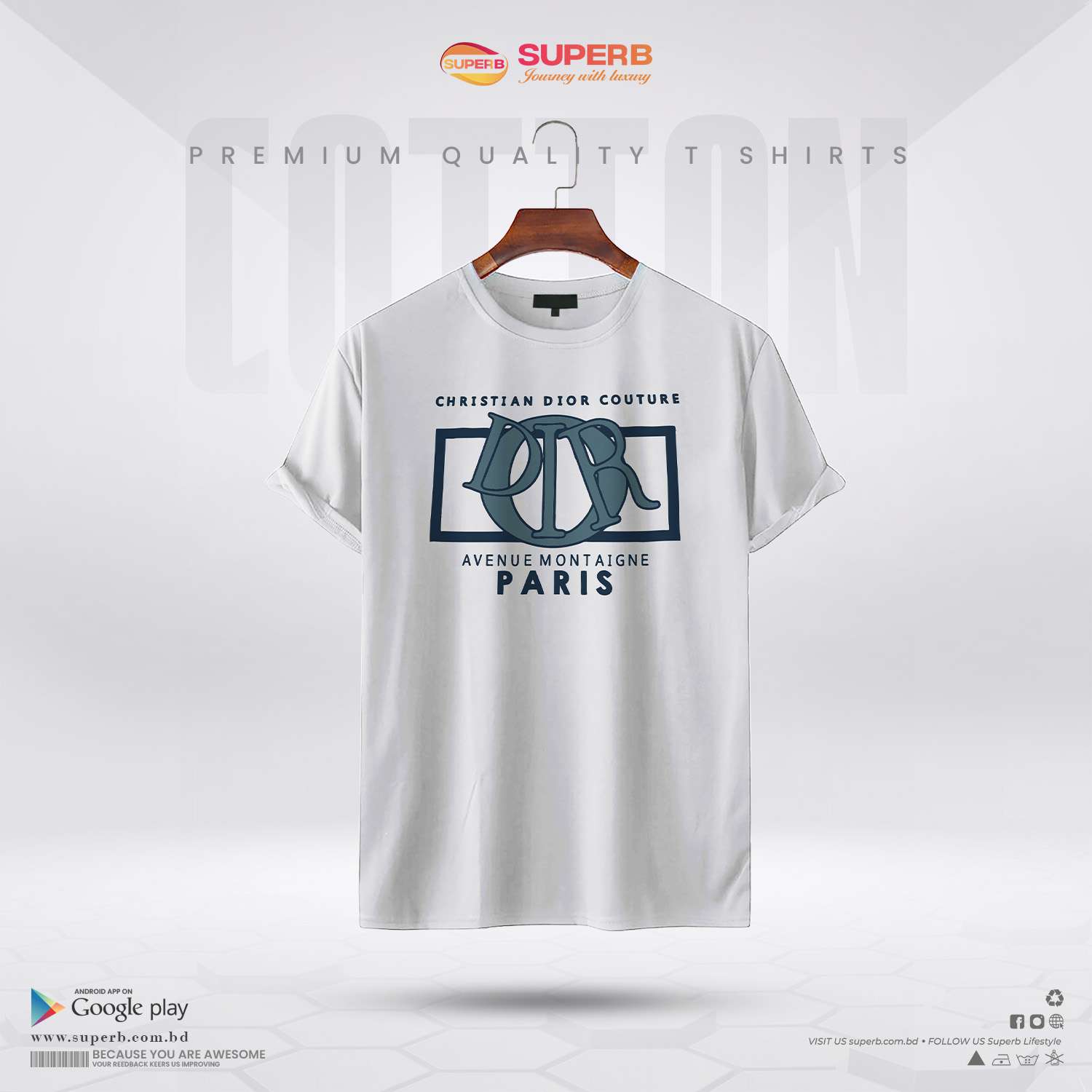 Gildan Crew Neck Cotton T-Shirt